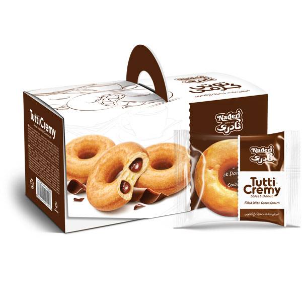 نادری دونات توتی کرمی کاکائویی